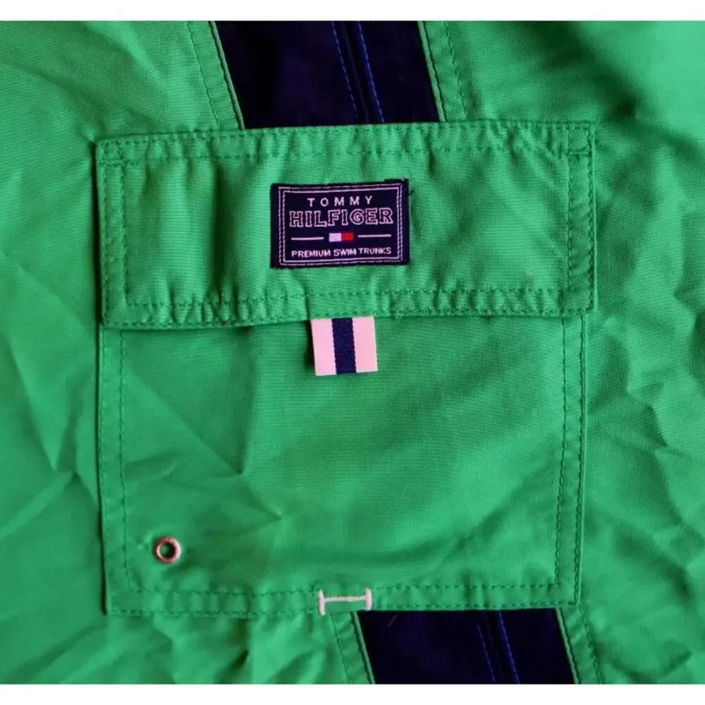 Tommy Hilfiger L Green & Blue Swim/Board Shorts‎ SUPER CLEAN
